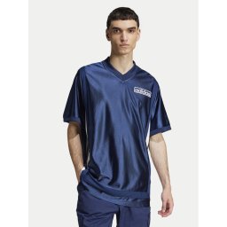 adidas Тишърт Adibreak JD4248 Тъмносин Loose Fit
