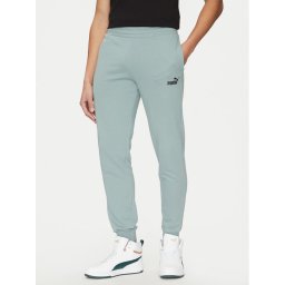 Puma Долнище анцуг Ess No. 1 Logo 682609 Зелен Regular Fit