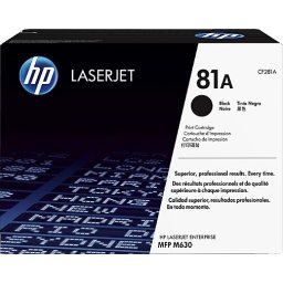 Консуматив HP 81A Black Original LaserJet Toner Cartridge