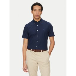 Polo Ralph Lauren Риза 710945315002 Тъмносин Custom Fit