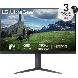 Монитор LG UltraGear 32GS85Q-B - 32" QHD Nano IPS 180Hz