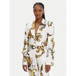Versace Jeans Couture Сако 78HAQ704 Бял Slim Fit