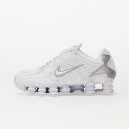 Сникърси Nike W Shox Tl White/ White-Metallic Silver-Max Orange EUR 42