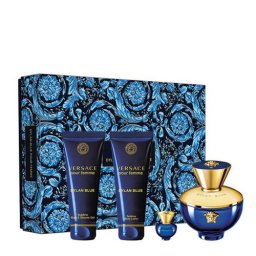 Versace Dylan Blue Femme EDP 100ml + Body Lotion 100ml + Shower Gel 100ml + EDP 5ml комплект за жени
