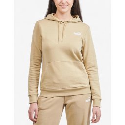 PUMA Essentials+ Embroidery Hoodie Beige