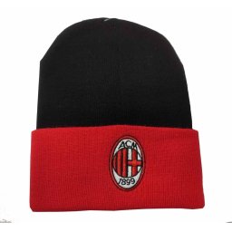 Milan AC Плетена шапка-черно/червена