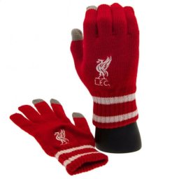 Liverpool FC Плетени ръкавици червени