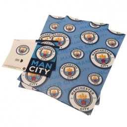 Manchester City Подаръчна хартия