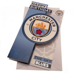 Manchester City FC Картичка за рожден ден