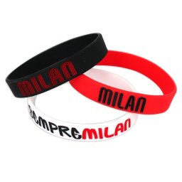 Milan AC Силиконови гривни 3 бр.