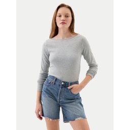 Gap Блуза 540606-01 Сив Regular Fit