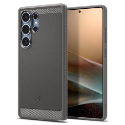 Гръб Spigen за Samsung S25 Ultra, Rugged Armor, MagSafe, Сив
