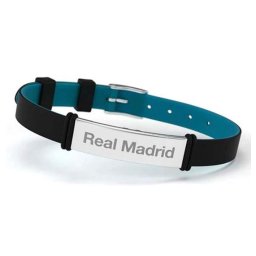 Real Madrid Луксозна гривна черно синя.
