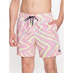 Billabong Плувни шорти Sundays ABYJV00103 Розов Regular Fit