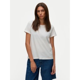 Vero Moda Тишърт Blair 10325914 Бял Regular Fit