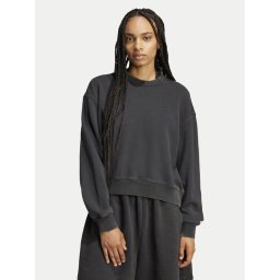 adidas Суитшърт Premium Essentials JP2515 Черен Oversize