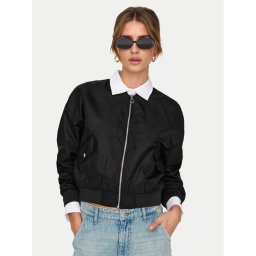 ONLY Яке бомбър Tatjano 15336394 Черен Regular Fit