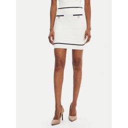 Marciano Guess Мини пола 5RGD00 5640Z Бял Regular Fit