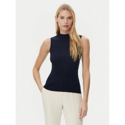 BOSS Блуза Feskies 50473237 Тъмносин Slim Fit