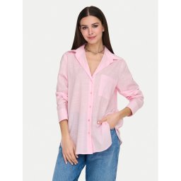 ONLY Риза Salina 15335255 Розов Regular Fit
