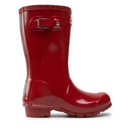 Гумени ботуши Hunter Original Kids Gloss JFT6000RGL Червен