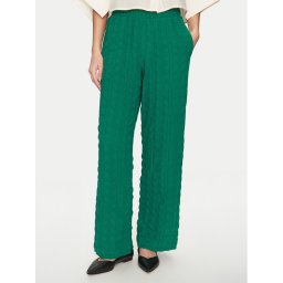 Vero Moda Текстилни панталони Noella 10325210 Зелен Straight Fit