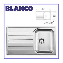 BLANCO LIVIT 45S Salto Мивка за вграждане