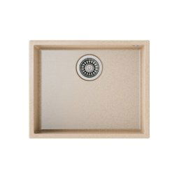Teka Square 50.40 TG Подплотова гранитна мивка бежова