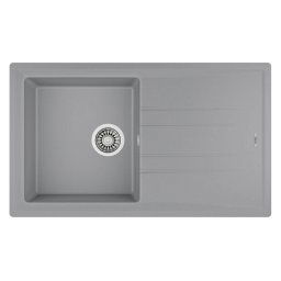 Teka STONE 50 B-TG Гранитна мивка за вграждане сив металик
