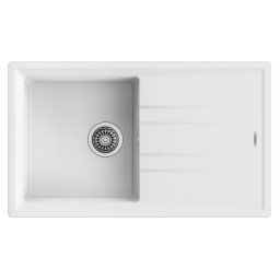 Teka STONE 50 B-TG Гранитна мивка за вграждане бяла