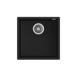 Teka Square 40.40 TG Подплотова гранитна мивка черна