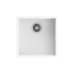 Teka Square 40.40 TG Подплотова гранитна мивка бяла