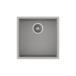 Teka Square 40.40 TG Подплотова гранитна мивка каменносива