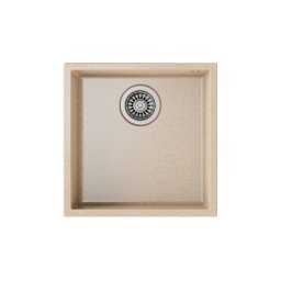 Teka Square 40.40 TG Подплотова гранитна мивка бежова