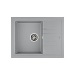 Teka STONE 45 S-TG Гранитна мивка за вграждане сив металик