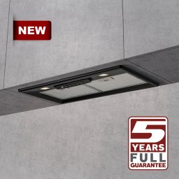 Lino Compact Comfort 70cm Черен Аспиратор за пълно вграждане