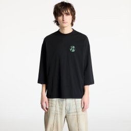 Тениска Marcelo Burlon County Globe Loose T-Shirt Black/ Deep Green S