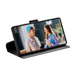 Калъф Care by PanzerGlassз а Samsung Galaxy S25 Ultra, Feature Wallet Case, Kickstand, Черен