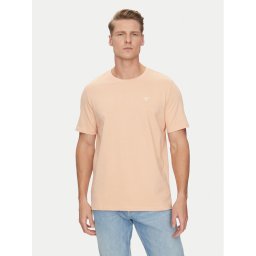 Guess Тишърт M4YI0A KCCM1 Оранжев Regular Fit