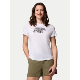 Columbia Тишърт Ruby Springs™ 2120061 Бял Regular Fit