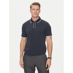 Marciano Guess Тениска с яка и копчета 4GHP07 6141A Тъмносин Regular Fit