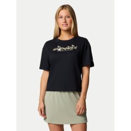 Columbia Тишърт Rolling Bend™ 2119991 Черен Regular Fit
