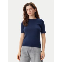 Gap Тишърт 679172-02 Тъмносин Stretch Fit
