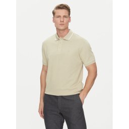 Marciano Guess Тениска с яка и копчета 5GHP08 6322A Бежов Regular Fit