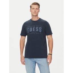 Guess Тишърт M5GI27 KBW41 Тъмносин Regular Fit