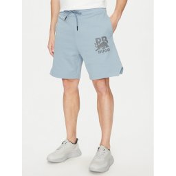 HUGO Спортни шорти Deswick_RB 50542809 Светлосин Regular Fit