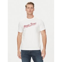 Guess Jeans Тишърт M5GI54 K8FQ4 Бял Regular Fit