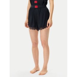 HUGO Пижамени шорти Red Label 50531629 Черен Relaxed Fit