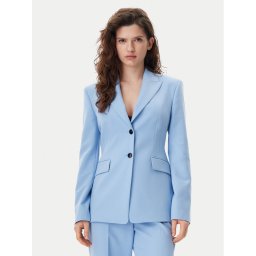 HUGO Сако Asmalla 50540787 Светлосиньо Slim Fit