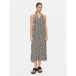 Banana Moon Плажна рокля Mara Sarong Черен Relaxed Fit